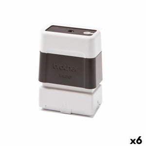 Tampon encreur Brother 1438 Noir (6 pièces)