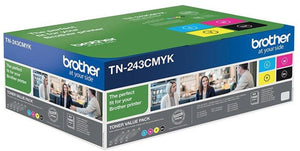 Brother TN-243CMYK Pack de 4 cartouches de toner d'origine couleur