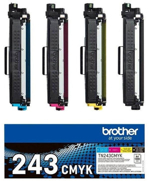Brother TN-243CMYK Pack de 4 cartouches de toner d'origine couleur